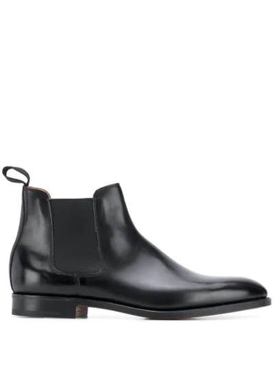 John Lobb Lawry Chelsea Boots In Black