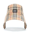 BURBERRY 棉质混纺格纹软帽,P00483055