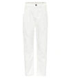 BRUNELLO CUCINELLI HIGH-RISE SLIM STRETCH-COTTON JEANS,P00495895