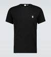 Burberry Black Tb Monogram New Parker T-shirt