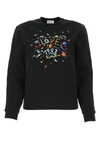 SAINT LAURENT SAINT LAURENT LOVE 1983 EMBROIDERED SWEATSHIRT