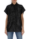 SAINT LAURENT SAINT LAURENT SEQUINS POLO SHIRT