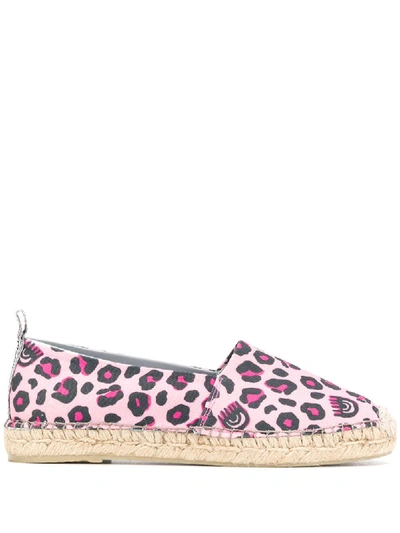 Chiara Ferragni Leo Espadrilles In Pink