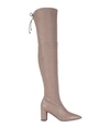 Stuart Weitzman Knee Boots In Dove Grey