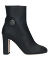 Dolce & Gabbana Ankle Boots Black In Black