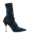 Dolce & Gabbana Ankle Boots In Blue