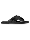 TO BOOT NEW YORK COSTA RICA LEATHER FLAT SANDALS,0400012768963