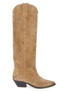 ISABEL MARANT DENVEE SUEDE TALL BOOTS,0400012348177