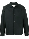 Folk Button-up Jacket In Blue