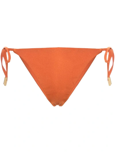 Cult Gaia Allie Bikini Bottoms In Orange