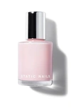Static Nails Liquid Glass Nail Polish In Milky Pink