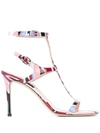 EMILIO PUCCI STRAPPY STILETTO SANDALS