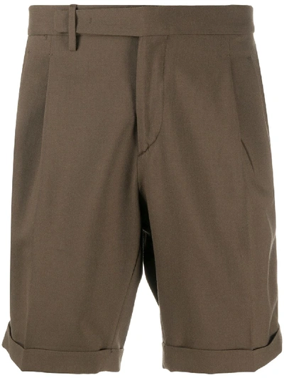 Briglia 1949 Tailored Shorts In Brown