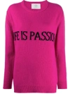 ALBERTA FERRETTI LIFE IS PASSION OVERSIZED JUMPER