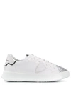 PHILIPPE MODEL PARIS TEMPLE S LOW-TOP SNEAKERS