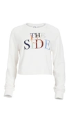 THE UPSIDE FAITH CROP CREW SWEATSHIRT