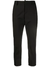 DSQUARED2 SLIM-FIT CROPPED TROUSERS