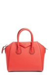 GIVENCHY MINI ANTIGONA SUGAR LEATHER SATCHEL,BB05114012