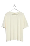 MADEWELL RAW EDGE HANGOUT T-SHIRT,AN485