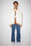 ACNE STUDIOS Cotton twill jacket Off white