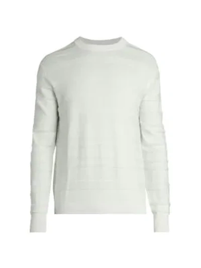 Nominee Rust Crewneck Sweater In Off White