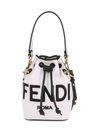 FENDI Mini Mon Tresor Canvas Bucket Bag