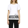 MOSCHINO COUTURE SHORT-SLEEVED T-SHIRT WITH LOGO,11418747