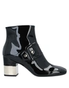 Roger Vivier Ankle Boots In Black