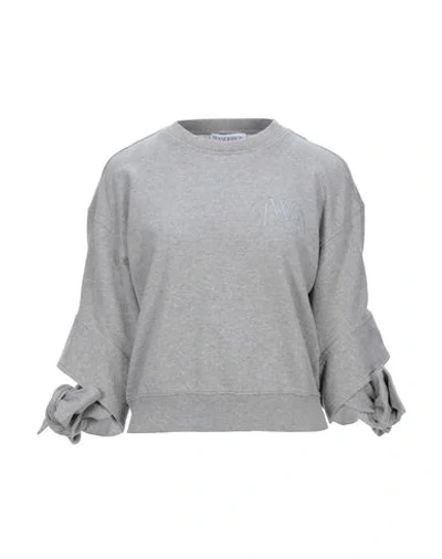 Jw Anderson Sweatshirts In Light Grey