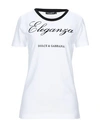 Dolce & Gabbana T-shirts In White
