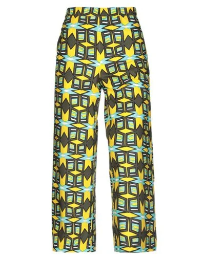 Aspesi Casual Pants In Yellow