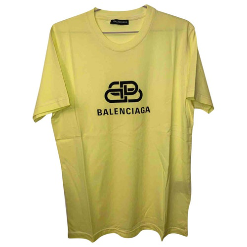 balenciaga shirt yellow