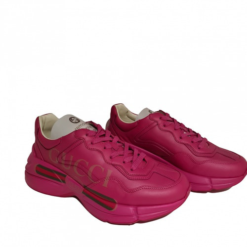 gucci rhyton trainers