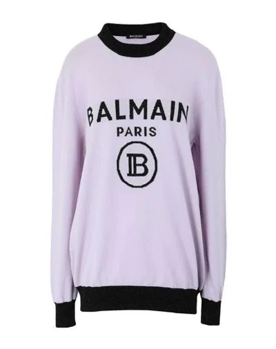 Balmain Sweater In Lilac