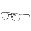 Ray Ban Rb6355 Eyeglasses Sand Green Frame Clear Lenses 50-23 In Sand Green