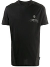 PHILIPP PLEIN PLATINUM CUT COTTON T-SHIRT