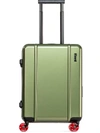 Floyd Vegas Green Check-in Suitcase In Green