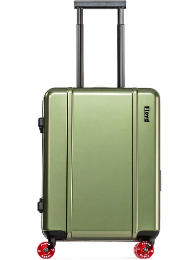 Floyd Vegas Green Check-in Suitcase