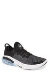 Nike Joyride Run Flyknit Running Shoe In Black/ Black/ White