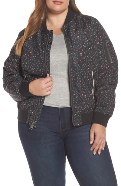 Levi's Trendy Plus Size Melanie Bomber Jacket In Rosebud