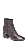 Vagabond Shoemakers Olivia Bootie In Dark Silver