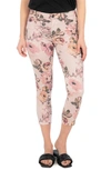KUT FROM THE KLOTH CONNIE FLORAL PRINT CROP SKINNY JEANS,KC1321MA1
