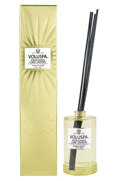 Voluspa Peruvian Lime Jardin Reed Diffuser