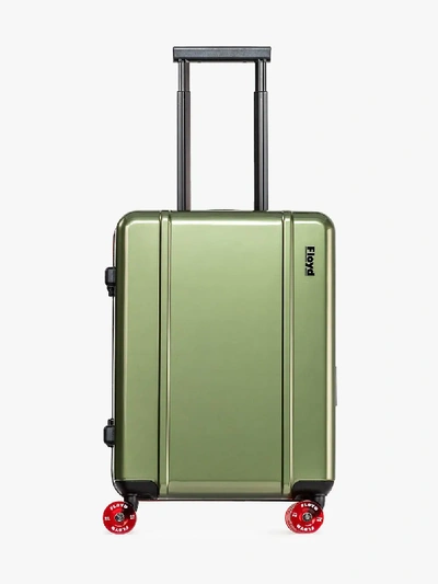 Floyd Vegas Green Check-in Suitcase