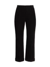 SAINT LAURENT WOMEN'S CROPPED CORD PANTS,0400012804772