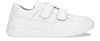 Acne Studios Steffey Touch-strap Sneakers In White Optic White