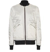 RICK OWENS REVERSIBLE BOMBER,OWETU3M2WHT