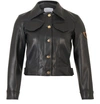 Patou Wool And Cotton-blend Jacket In Black