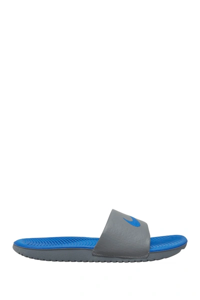Nike Kawa Slide Sandal In 404 Gamerl/smkgry