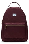 Herschel Supply Co Nova Mid Volume Backpack In Plum Dot Check